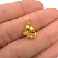 NZGD | 24ct Gold Little Lumi Mouse Pendant 12.7mm