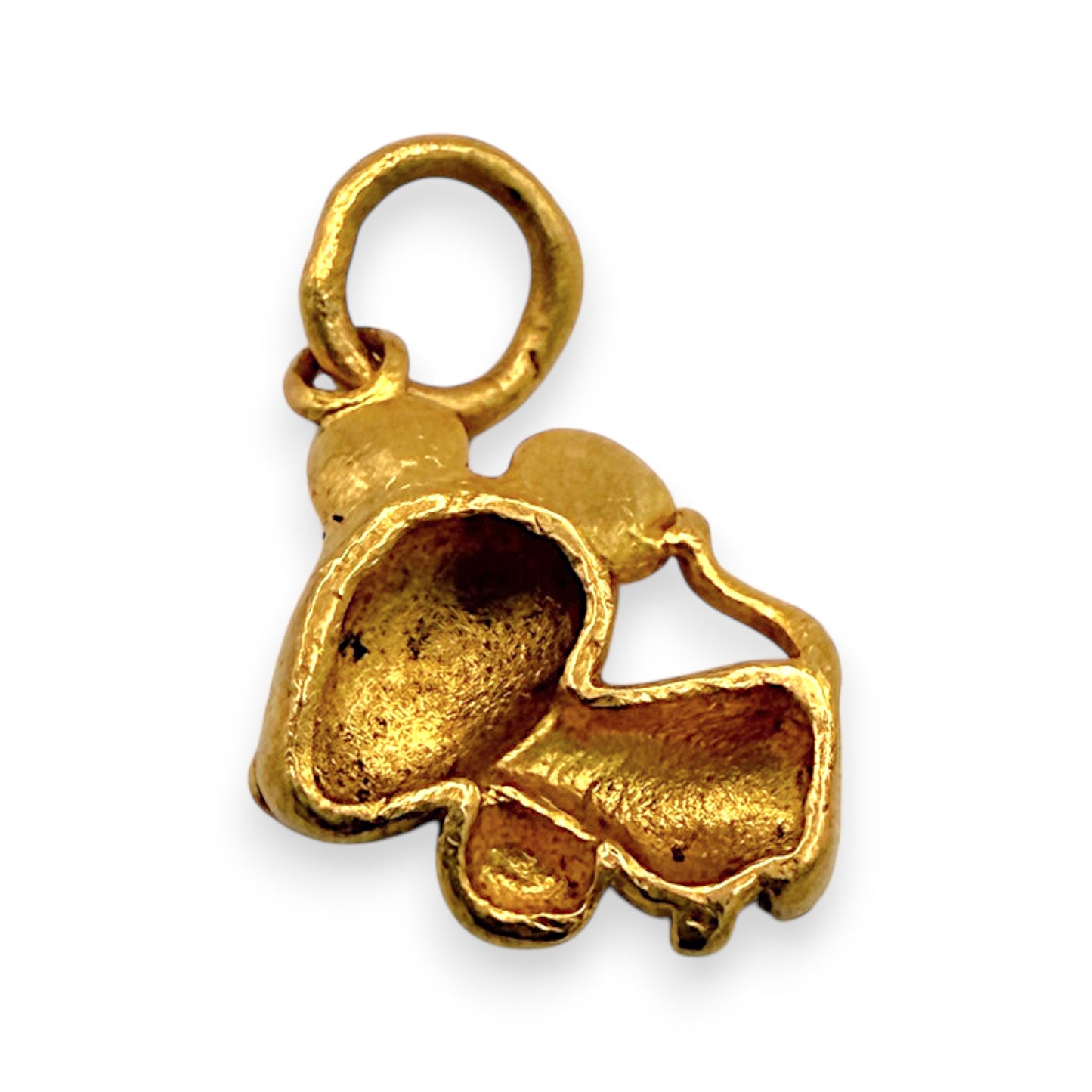 NZGD | 24ct Gold Little Lumi Mouse Pendant 12.7mm
