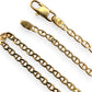 NZGD | 18ct Gold Modern Mariner Link Chain 45cm