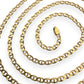 NZGD | 18ct Gold Modern Mariner Link Chain 45cm