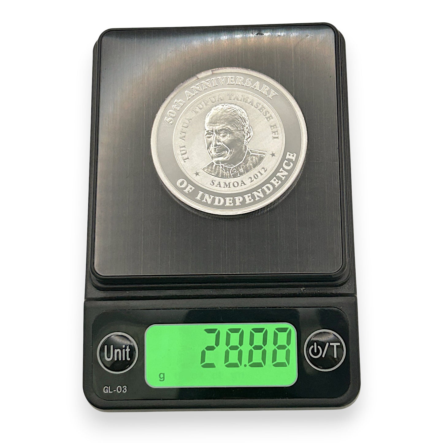 NZGD | Silver Coin Samoa 2012 – 50th Anniversary of Independence
