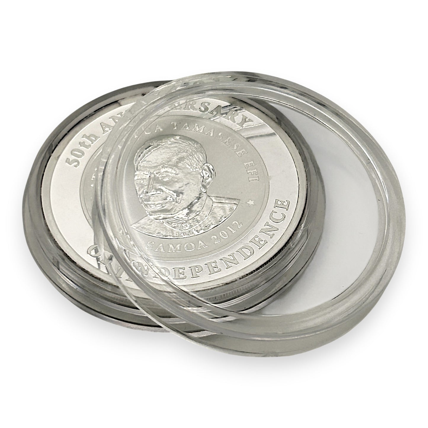 NZGD | Silver Coin Samoa 2012 – 50th Anniversary of Independence