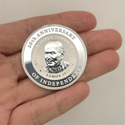 NZGD | Silver Coin Samoa 2012 – 50th Anniversary of Independence
