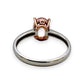 NZGD | 9ct W/R Gold Enchanted Rose Glow Ring Size O 