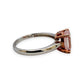 NZGD | 9ct W/R Gold Enchanted Rose Glow Ring Size O 