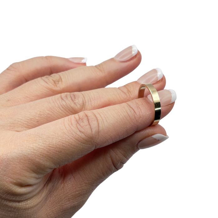 Classic 9ct Gold Flat Band