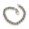 NZGD | Sterling Silver Valente Dual‑Link Bracelet 19cm