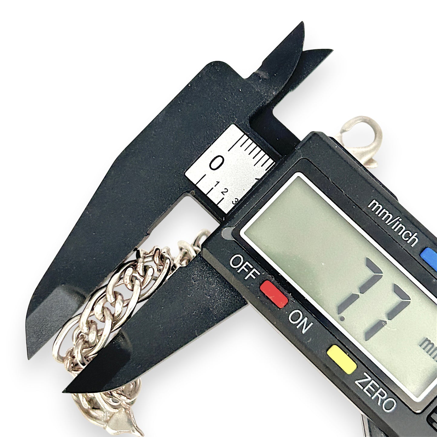 NZGD | Sterling Silver Valente Dual‑Link Bracelet 19cm