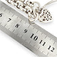 SILVER DEAL | Sterling Silver Vintage Belcher Padlock Bracelet 19cm