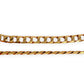 GOLD DEAL | FLASH SALE 9ct (9K) Gold Square Curb/Cuban Link Chain Length 58cm