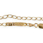 9ct Gold Oval Link Solid Bracelet, Diamond & Engraved "I ♡ YOU". R # 424