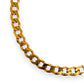 GOLD DEAL | FLASH SALE 9ct (9K) Gold Flat Curb Link Heavy 41.22g Chain 50cm