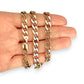 GOLD DEAL | FLASH SALE 9ct (9K) Gold Flat Curb Link Heavy 41.22g Chain 50cm