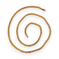 GOLD DEAL | 9ct (9K) Gold Flat Curb Link 70cm Chain Valuation $4,175