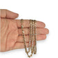 GOLD DEAL | 9ct (9K) Gold Flat Curb Link 70cm Chain Valuation $4,175