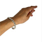SILVER DEAL | MHJ Sterling Silver Curb Link Bracelet Length 20cm