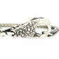 SILVER DEAL | Trollbeads Foxtail Bracelet - Floral Clasp Length 19cm