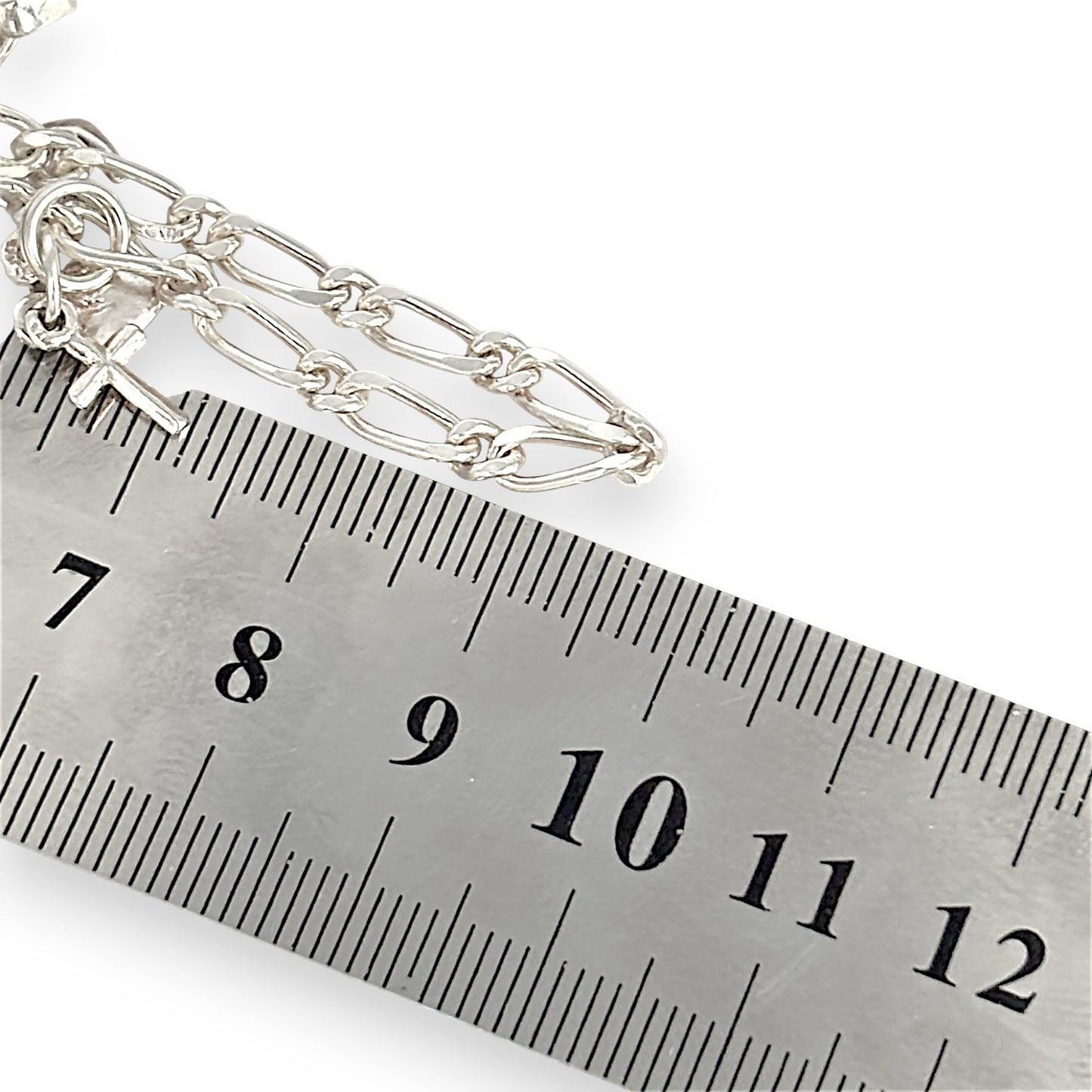 SILVER DEAL | Sterling Silver Charm Bracelet- Keys & Anchor & Kangaroo