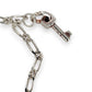 SILVER DEAL | Sterling Silver Charm Bracelet- Keys & Anchor & Kangaroo