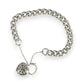 SILVER DEAL | Sterling Silver Curb Link Heavy Weight Bracelet Length 22cm
