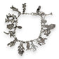 SILVER DEAL | Sterling Silver Vintage Charm Bracelet 19.5cm