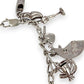 SILVER DEAL | Sterling Silver Vintage Charm Bracelet 19.5cm