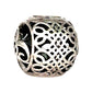 SILVER DEAL | Pandora Sterling Silver Openwork Charm - Vintage Letter E