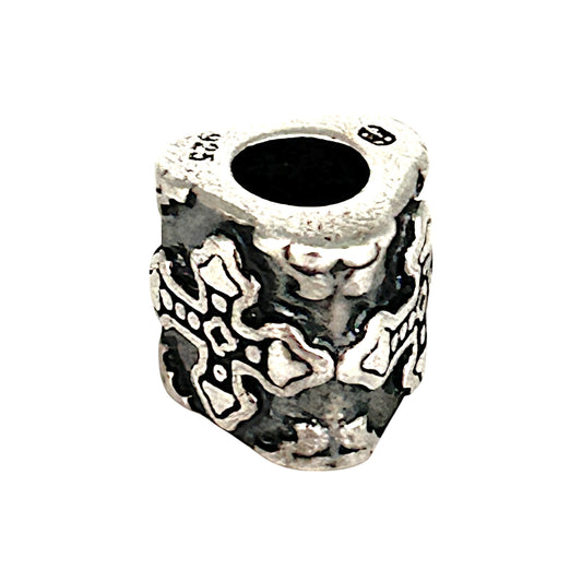 SILVER DEAL | Sterling Silver Charm - Angular Cross