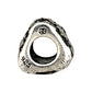 SILVER DEAL | Sterling Silver Charm - Angular Cross