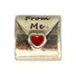 SILVER DEAL | Pandora Sterling Silver Bead Charm - Love Letter
