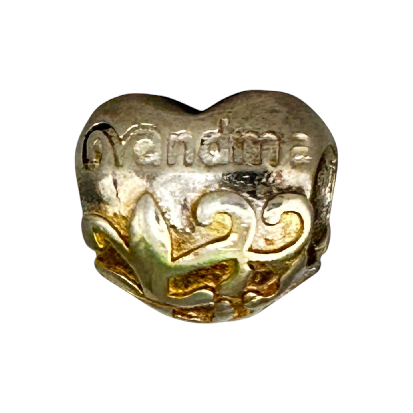 SILVER DEAL | Sterling Silver Bead Charm - Grandma