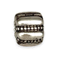 SILVER DEAL | Pandora Sterling Silver Clip Charm - Dots & Ridges