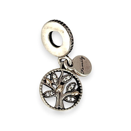 SILVER DEAL | Pandora Sterling Silver Dangle Charm - Family Tree