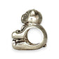 SILVER DEAL | MHJ Sterling Silver Charm - Bear with Bow