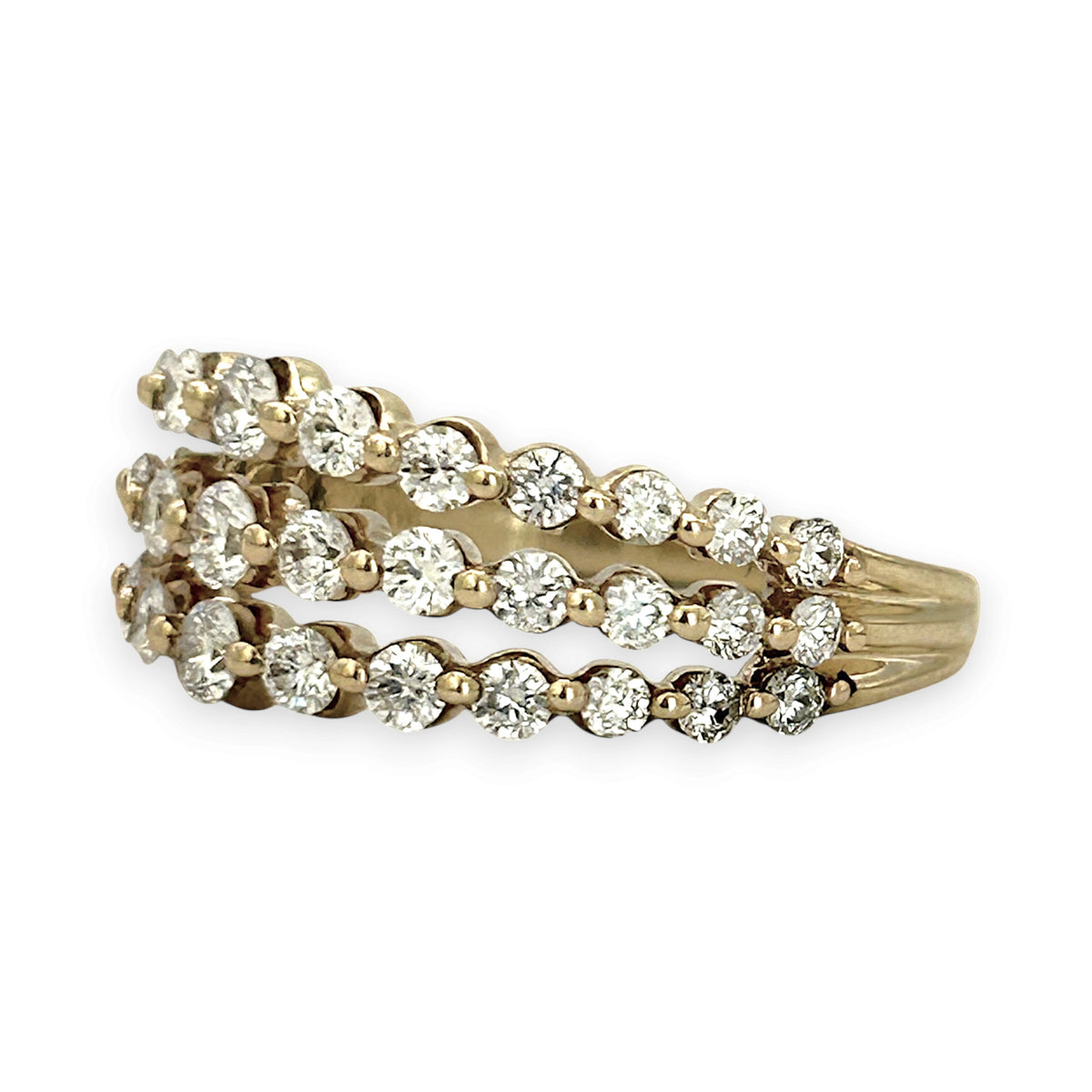 NZGD | 9ct Gold Aurora Lace Ring Valuation $1,800
