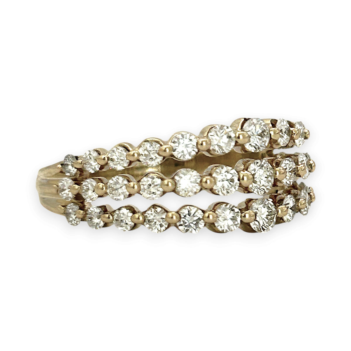 NZGD | 9ct Gold Aurora Lace Ring Valuation $1,800