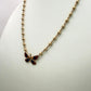 NZGD | 18ct Gold Butterfly Bloom Necklace 45cm