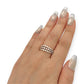 NZGD | 9ct Gold Aurora Lace Ring Valuation $1,800