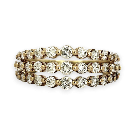 NZGD | 9ct Gold Aurora Lace Ring Valuation $1,800