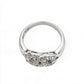 NZGD | 9ct White Gold Infinity Glow CZ Ring, Size M