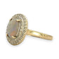 NZGD | 9ct Gold Vintage Style Opal Ring Valuation $2,000