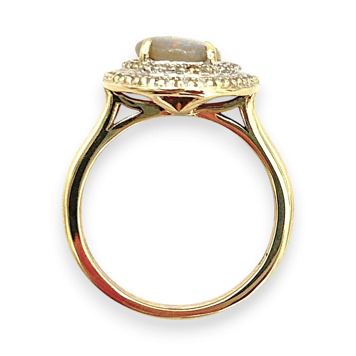 NZGD | 9ct Gold Vintage Style Opal Ring Valuation $2,000