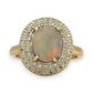 NZGD | 9ct Gold Vintage Style Opal Ring Valuation $2,000