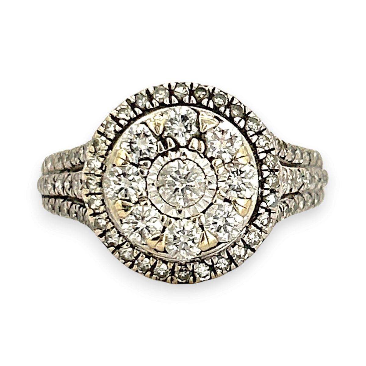 NZGD | 9ct Gold Celestial Bloom Diamond Ring TDW 1.20ct Valuation $4,000