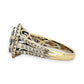 NZGD | 9ct Gold Celestial Bloom Diamond Ring TDW 1.20ct Valuation $4,000