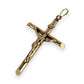 NZGD | 9ct Gold Cross of Strong Faith 45.2mm