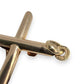NZGD | 9ct Gold UNOAERRE Cross of Devotion 35.0mm