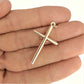 NZGD | 9ct Gold UNOAERRE Cross of Devotion 35.0mm