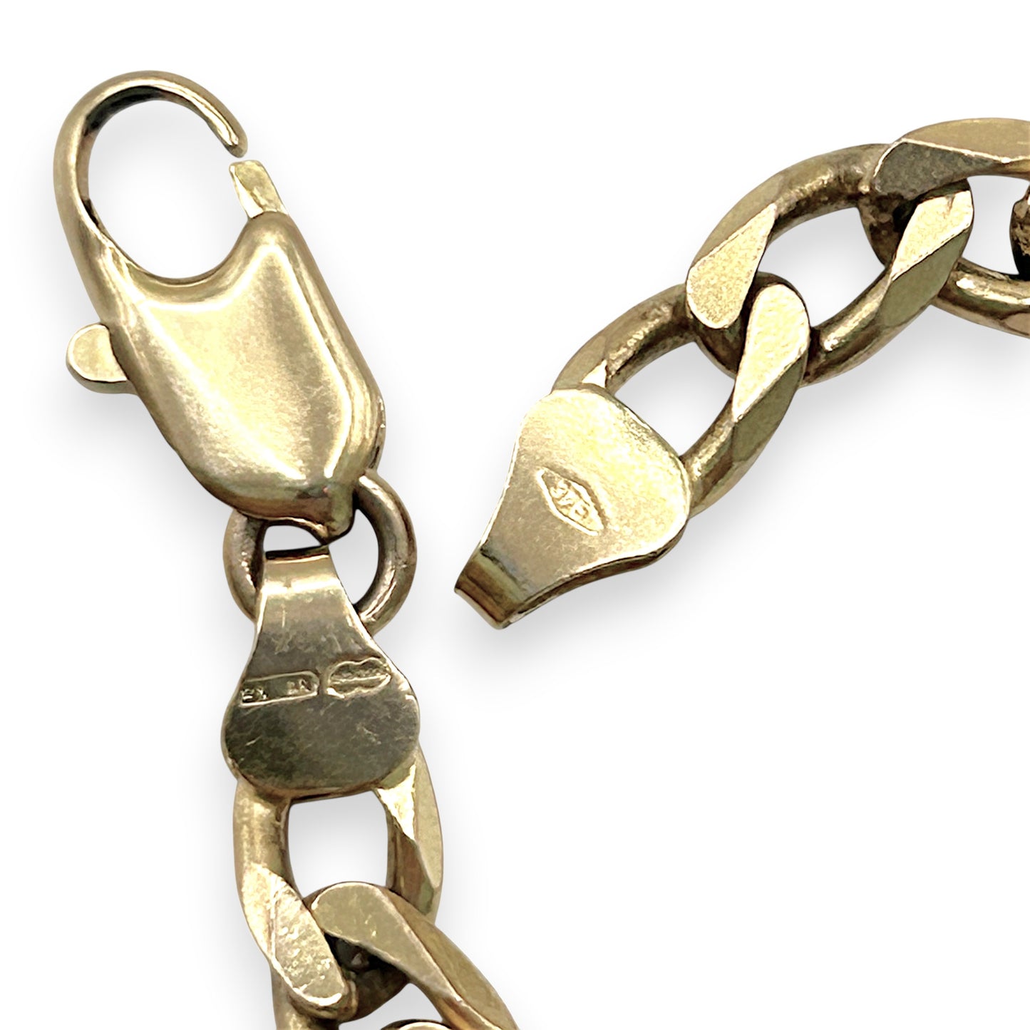 NZGD | 9ct Gold UNOAERRE Heritage Figaro‑Curb Chain Valuation $12,500