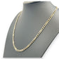 NZGD | 9ct Gold UNOAERRE Heritage Figaro‑Curb Chain Valuation $12,500